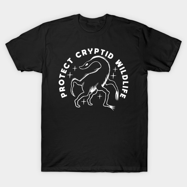 Protect Cryptid Wildlife T-Shirt by LoudMouthThreads